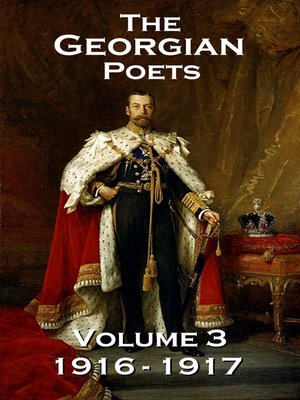 cover image of The Georgian Poets, Volume 3